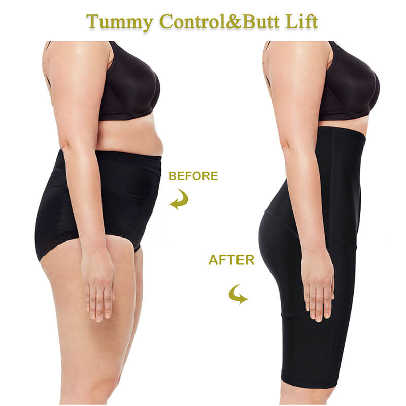 HIGH WAISTED  SHORT-MID THIGH SEAMLESS SCULPTOR SHAPE WEAR
